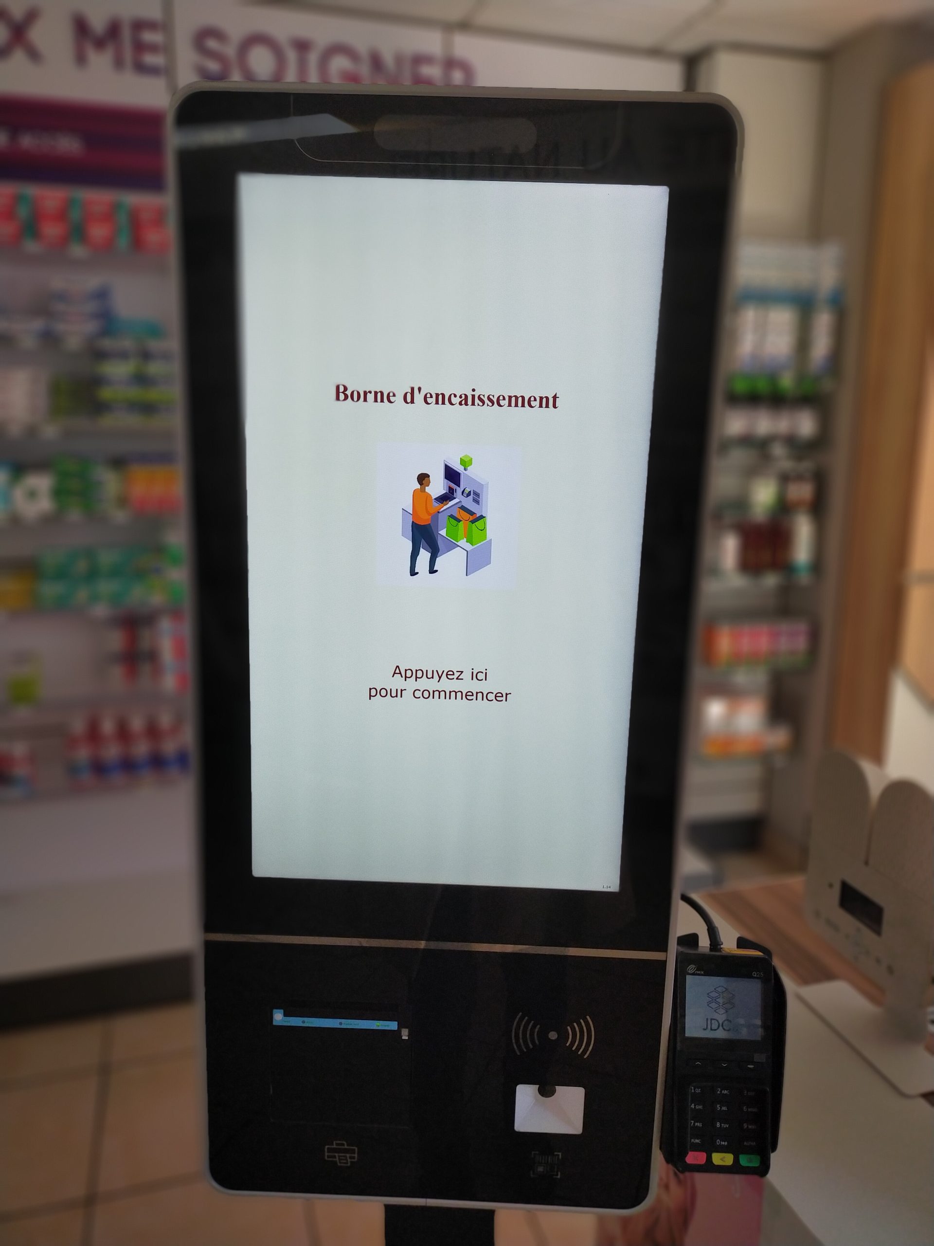 borne payante pharmacie avre